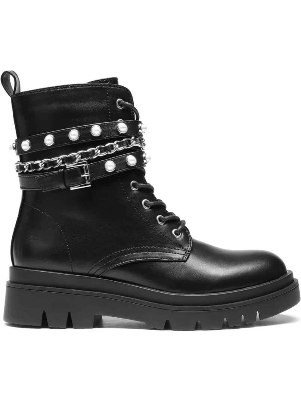 Stylish Lace-Up Women's Combat Ankle Boots | Trendy Footwear for Every Occasion